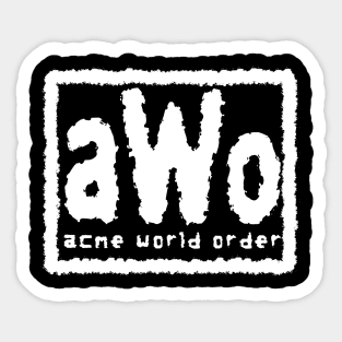 ACME WORLD ORDER Sticker